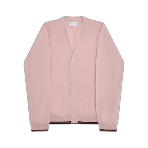 Gucci Kids V-Neck Buttoned Cardigan