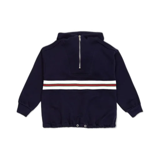 Gucci Kids Half-Zipped Hoodie