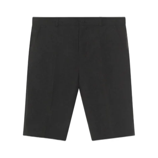 Gucci Kids Button Detailed Straight Hem Shorts