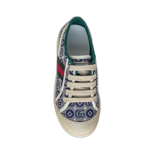 Gucci Kids 1977 Tennis Lace-Up Sneakers