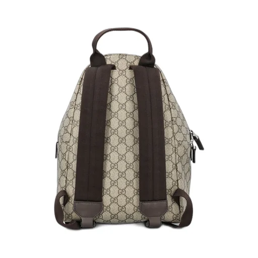 Gucci Kids Logo Patch Zip-Up Backpack