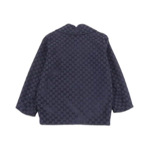 Gucci Kids Gg-Patterned Single-Breasted Jacket