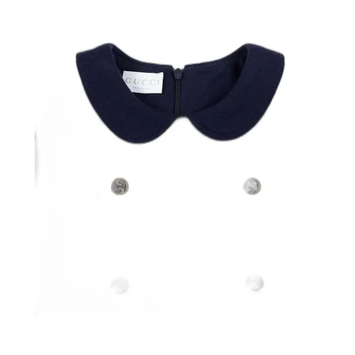 Gucci Kids Double-Breasted Pleated Dress