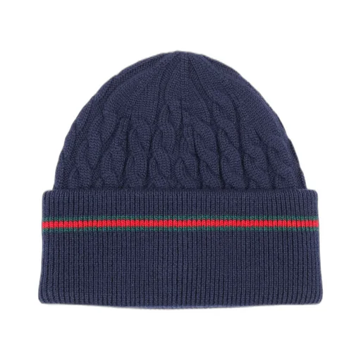 Gucci Kids Cable-Knit Turn-Up Beanie