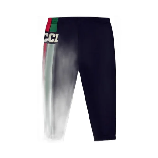 Gucci Kids Web Detailed Jogging Pants