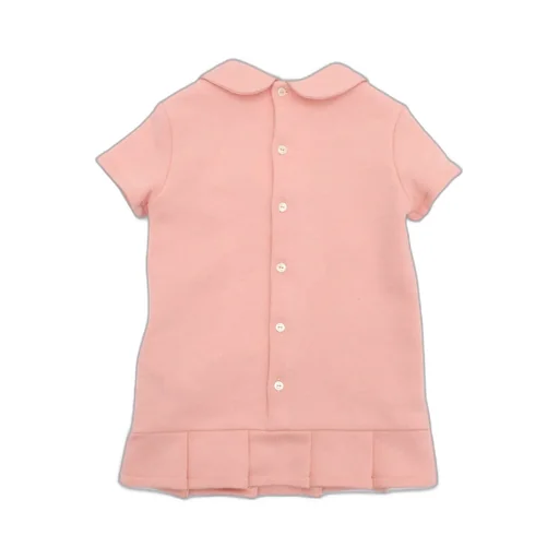 Gucci Kids Web Detailed Short-Sleeved Dress