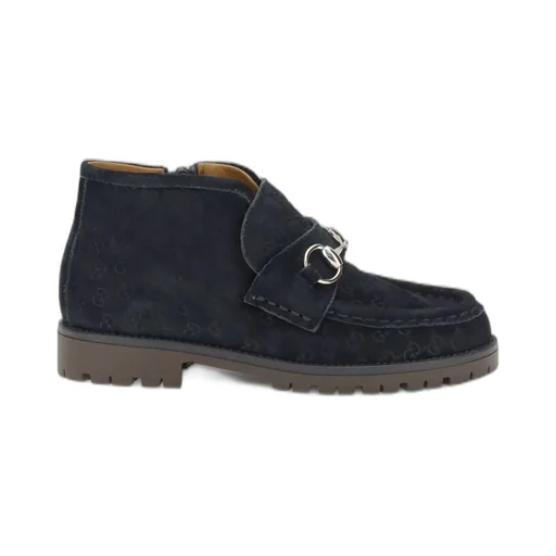 Gucci Kids Horsebit Boots