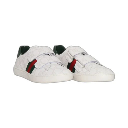 Gucci Kids Web Detailed Low Top Sneakers