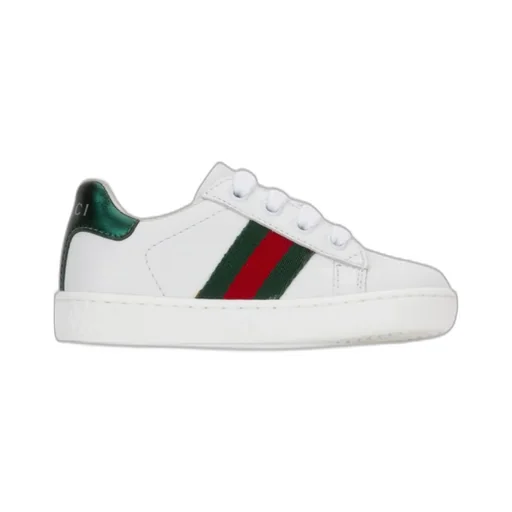 Gucci Kids New Ace Low-Top Sneakers