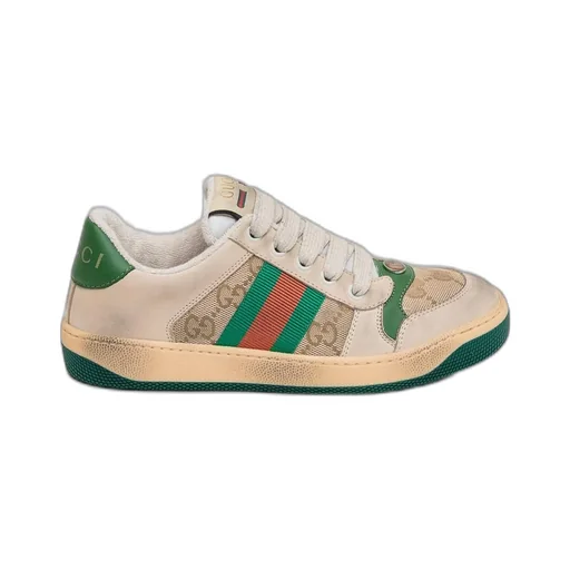 Gucci Kids Screener Lace-Up Sneakers