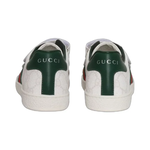 Gucci Kids Web Detailed Low Top Sneakers