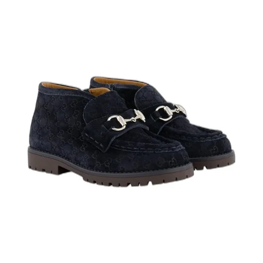 Gucci Kids Horsebit Toddler Ankle Boots
