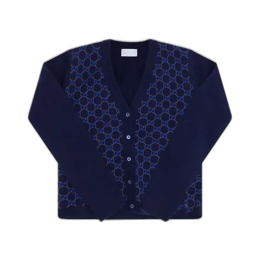 Gucci Kids Embroidery Cardigan