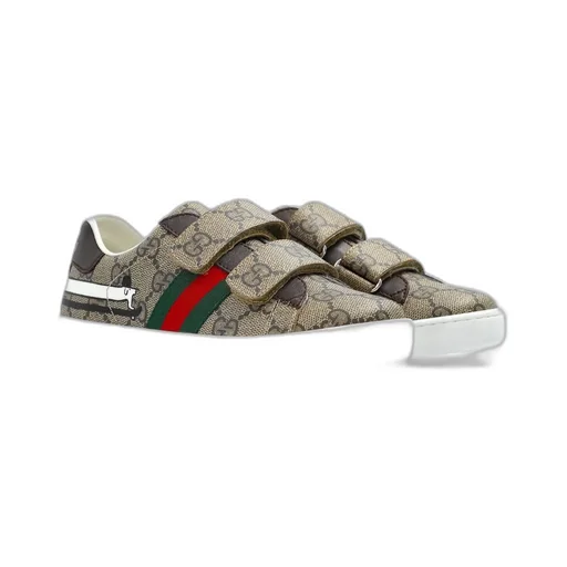 Gucci Kids Touch-Strapped Sneakers