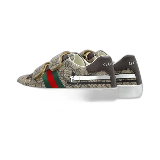 Gucci Kids Touch-Strapped Sneakers