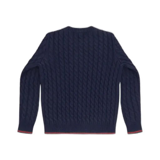 Gucci Kids Crewneck Ribbed Jumper