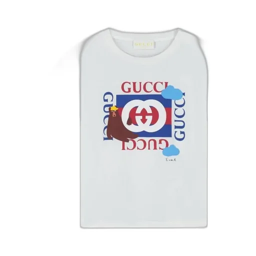 Gucci Kids Printed Jersey T-Shirt