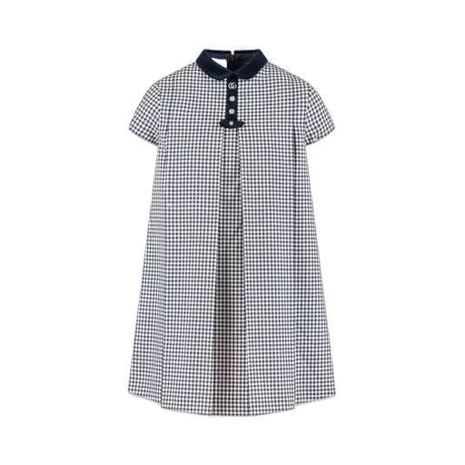 Gucci Kids Gingham Dress