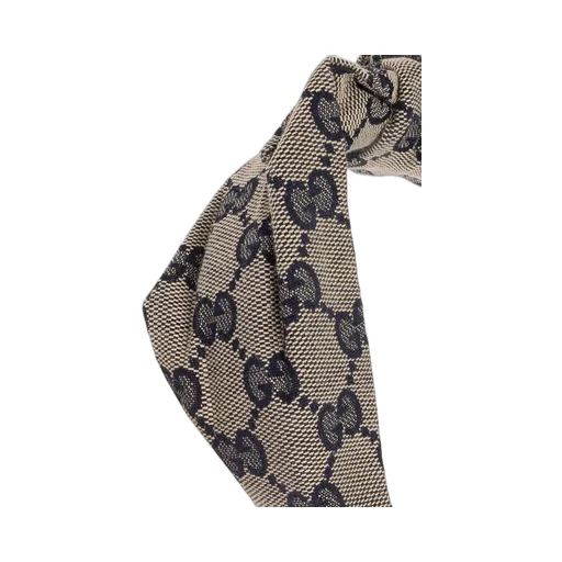 Gucci Kids Gg Motif Knotted Headband