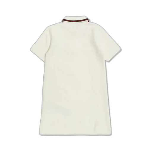 Gucci Kids Embroidered Short-Sleeved Polo Dress