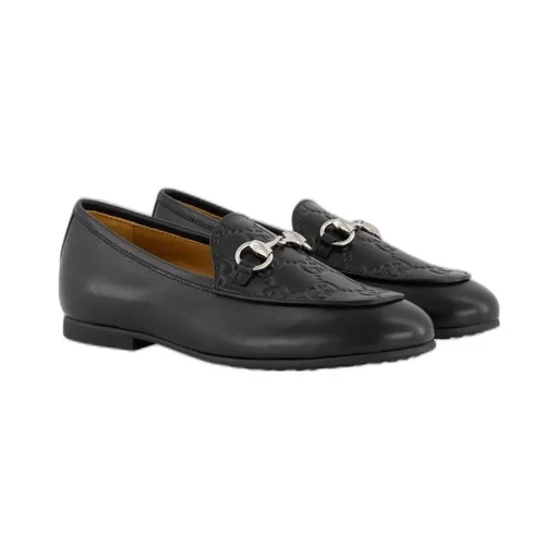 Gucci Kids Horsebit Loafers