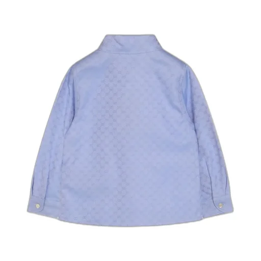 Gucci Kids Oxford Gg Shirt