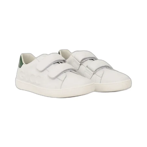 Gucci Kids Ace Touch-Strap Sneakers