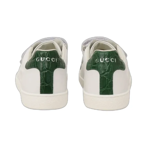 Gucci Kids Ace Touch-Strap Sneakers