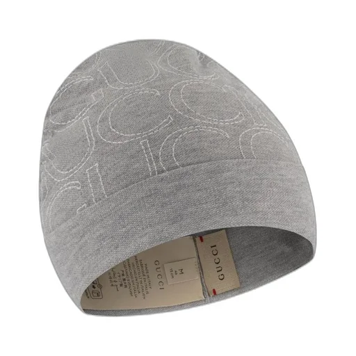 Gucci Kids Logo Embroidered Turn-Up Brim Beanie