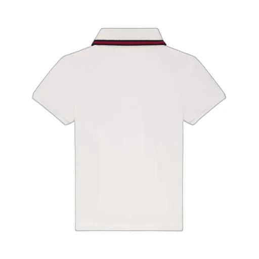 Gucci Kids Web Detailed Polo Shirt