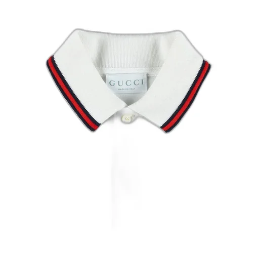 Gucci Kids Web Detailed Short-Sleeved Polo Shirt