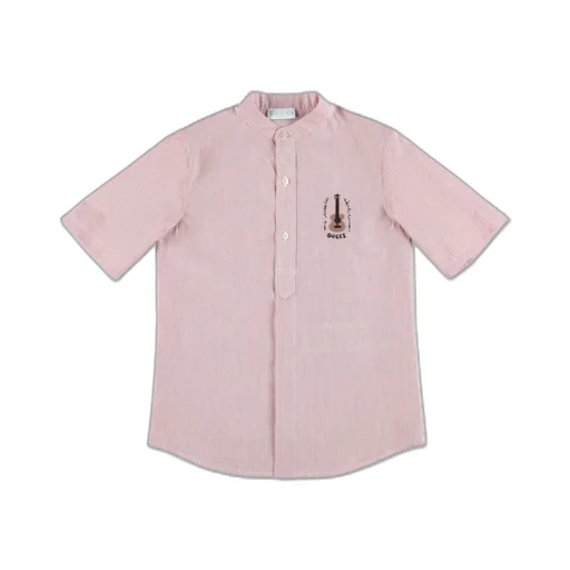 Gucci Kids Embroidered Shirt