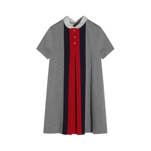 Gucci Kids Short Sleeved Flared Dress