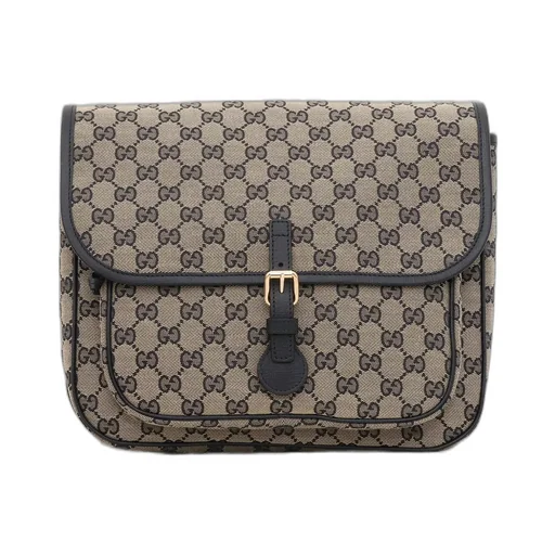 Gucci Kids Gg Foldover Top Messenger Bag