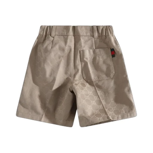 Gucci Kids Gg Button Detailed Shorts