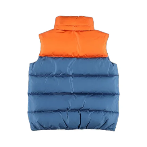 Gucci Kids Web-Stripe High Neck Sleeveless Gilet