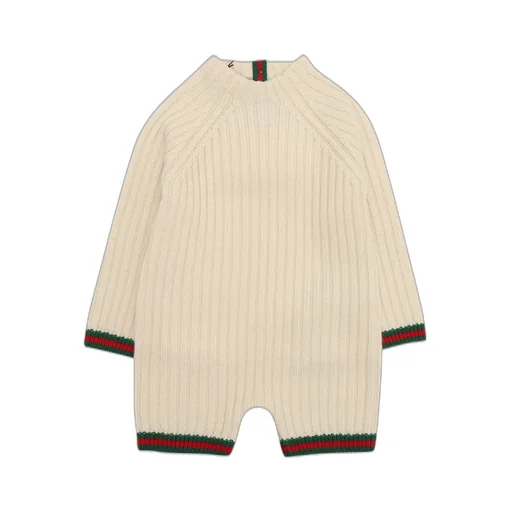 Gucci Kids Rib Stitch One-Piece