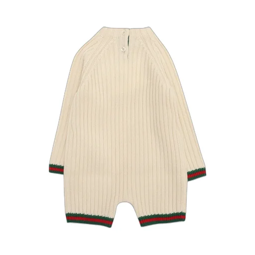 Gucci Kids Rib Stitch One-Piece