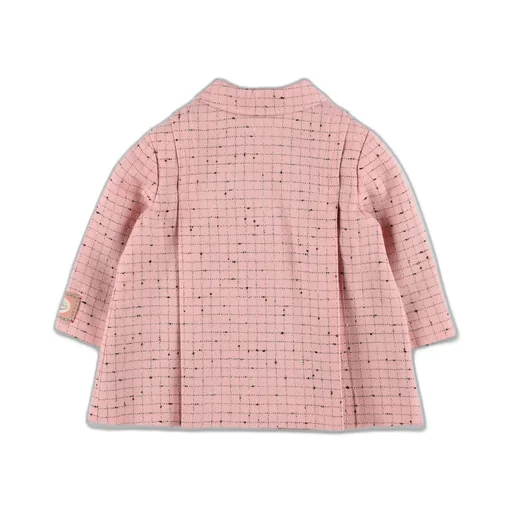 Gucci Kids Checked Long-Sleeved Coat
