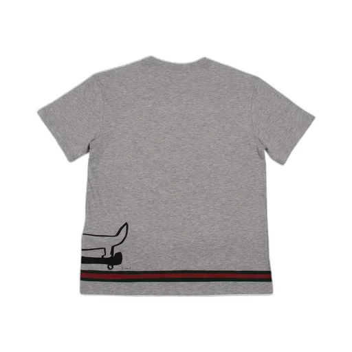 Gucci Kids Stripe Detailed Crewneck T-Shirt