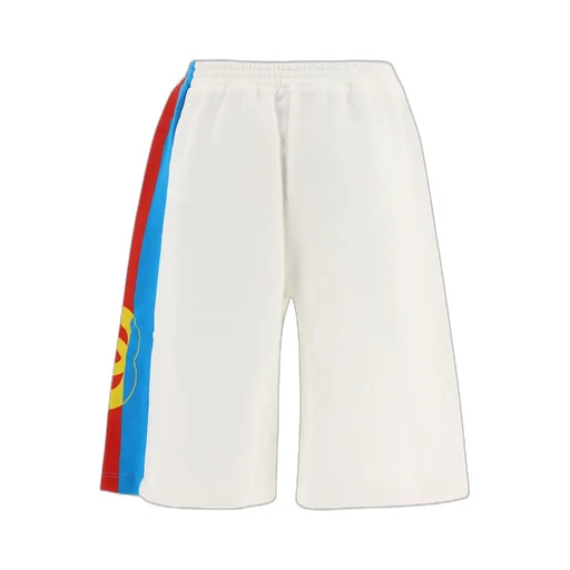 Gucci Kids Logo Printed High Waist Shorts