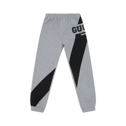 Gucci Kids Logo Embroidered Jogging Pants