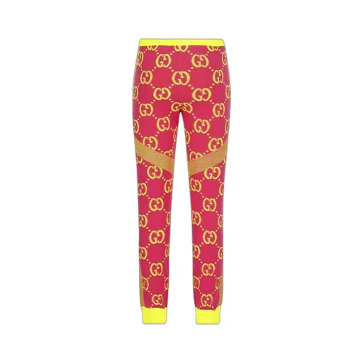 Gucci Kids All-Over Patterned Knitted Pants