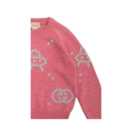 Gucci Kids Crewneck Long-Sleeved Jumper