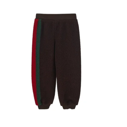 Gucci Kids Striped Straight Leg Trousers