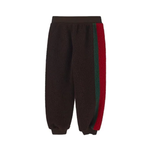 Gucci Kids Striped Straight Leg Trousers