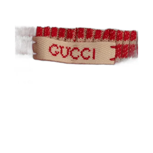 Gucci Kids Logo Patch Striped Shorts