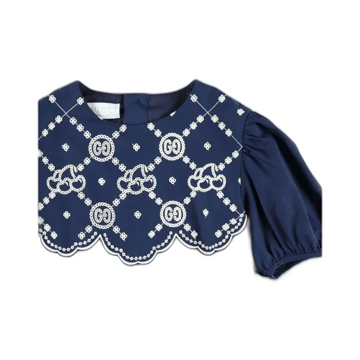 Gucci Kids Embroidered Dress