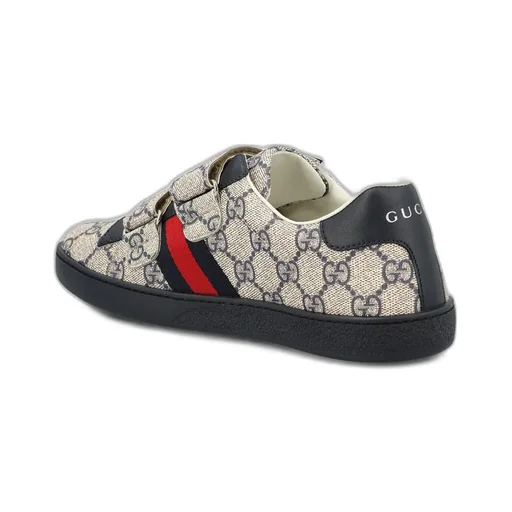 Gucci Kids Ace Logo Printed Sneakers