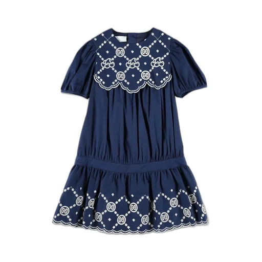 Gucci Kids Embroidered Dress